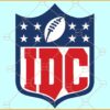 IDC Football SVG, IDC Football Logo PNG, Funny Football png, Super Sunday svg