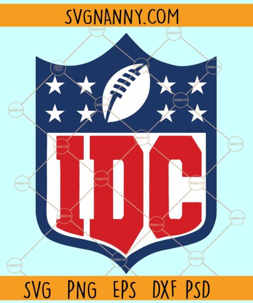 IDC Football SVG, IDC Football Logo PNG, Funny Football png, Super Sunday svg