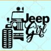 Jeep girl SVG File, Jeep girl SVG file, Off road svg, Jeep Svg