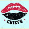Kansas City Chiefs Lips SVG, Kansas City Chiefs svg, Game day svg, Team spirit svg