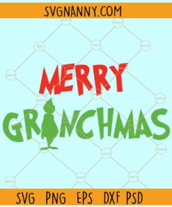 Merry Grinchmas SVG, Grinchmas svg, Christmas svg, Christmas svg file, Merry Christmas svg