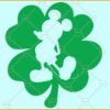 Mickey Mouse Shamrock SVG, Mouse St Patricks Day Svg, Disney St Patricks day svg
