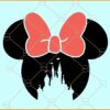 Mickey mouse with bow svg, Mickey svg file, Mickey svg, Disney svg, Mickey mouse clipart svg