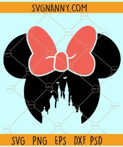 Mickey mouse with bow svg, Mickey svg file, Mickey svg, Disney svg, Mickey mouse clipart svg