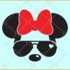 Mickey mouse with sunglasses and bow svg, Mickey mouse svg file, mickey mouse face svgMickey mouse with sunglasses and bow svg, Mickey mouse svg file, mickey mouse face svg