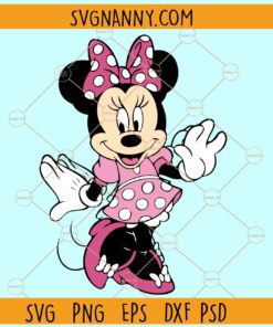 Minnie Mouse girl SVG, Minnie Mouse svg, Minnie Mouse Birthday svg, Princess svg
