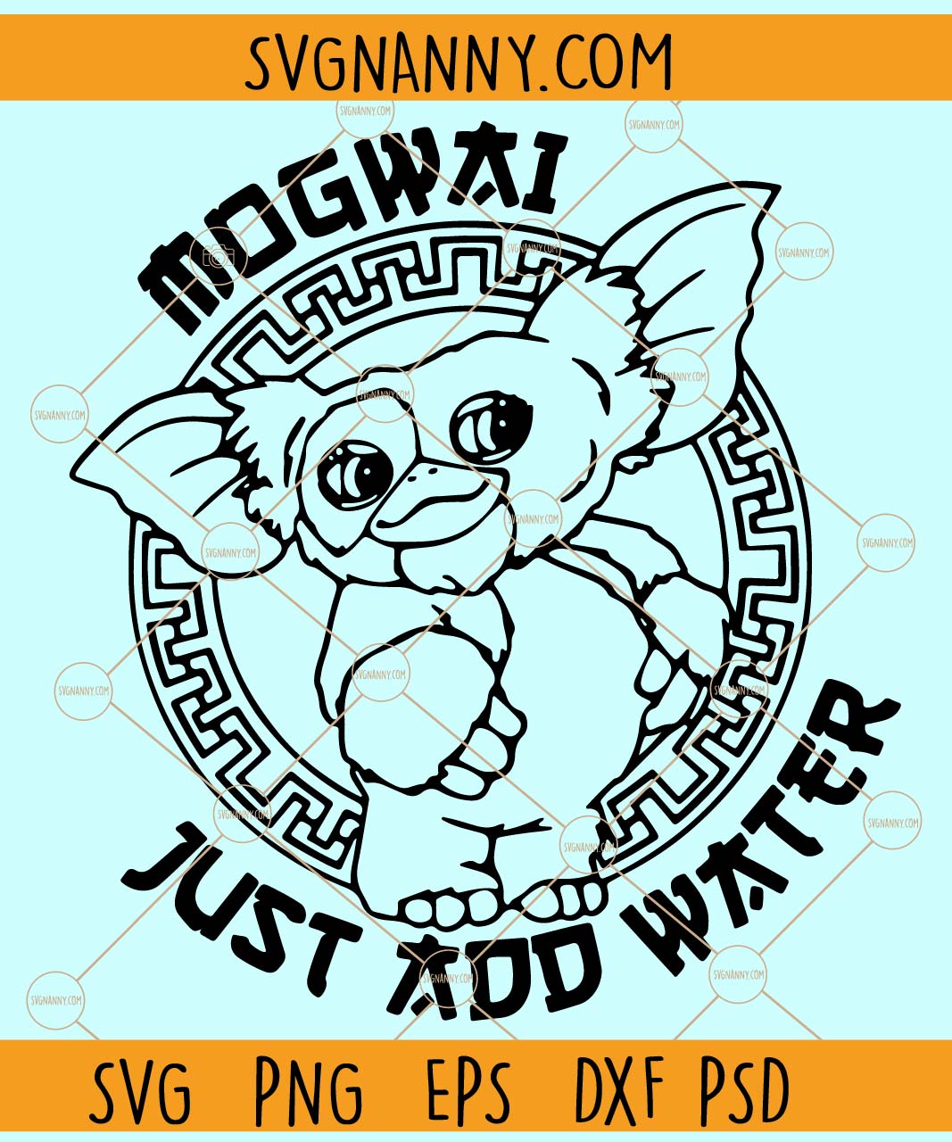Mogwai Just Add Water SVG, Gremlins SVG, 80s Movie SVG, Mogwai SVG