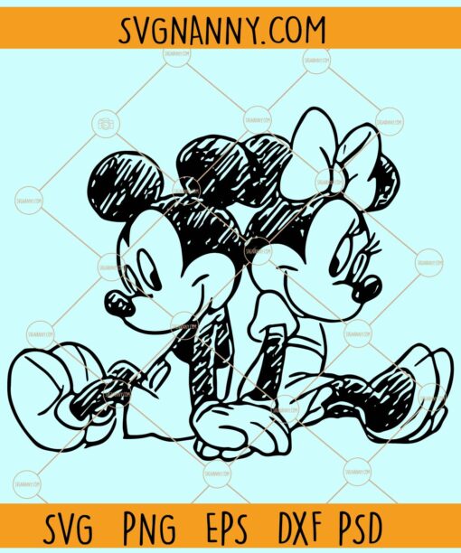 Mouse Mouse Sketch SVG, Mickey mouse SVG, Mickey Svg, Mickey Png, Mickey silhouette svg