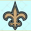 New Orleans Saints Fleur SVG, Saints Fleur Svg, Saints Fleur Png, New-Orleans Saints Football svg