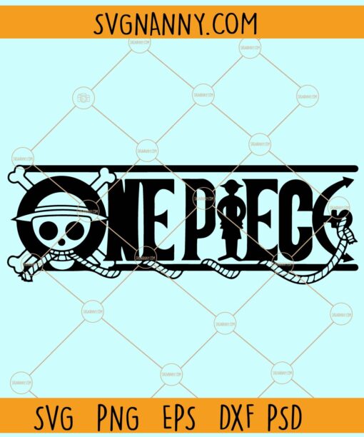 One Piece Logo Clipart SVG, One piece svg, Manga SVG,Japanese SVG, Anime svg