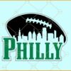 Philly Football SVG, Philadelphia Thing Fan Svg, Team Mascot Svg, School Spirit svg