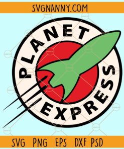 Planet Express SVG, Outer Space Svg, Celestial Svg, Planets Svg, Planet Express clipart svg
