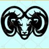 Rams Mascot SVG, Game Day Svg, Rams Team Svg, Mascot School Svg, Rams Mascot png
