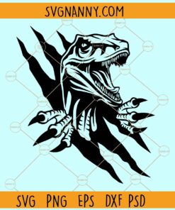 Raptor dinosaur claw marks SVG, Raptor in the wall scratch svg , Dino Shirt svg, Dino Scratch svg