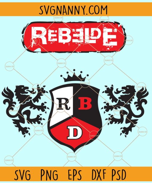 Rebelde logo SVG, Rebelde Tour 2023 svg, Rebelde Shirt Svg, Rebelde Concert 2023 svg