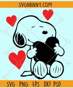 Snoopy Valentine SVG, Snoopy Png, Charlie Brown Valentines Svg, Snoopy Clipart svg