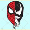 Spiderman and Venom SVG, Spiderman Head Svg, Spiderman Png
