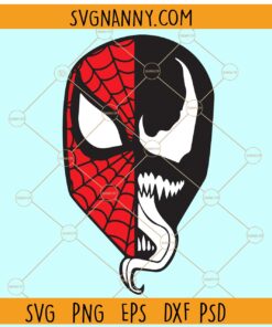 Spiderman and Venom SVG, Spiderman Head Svg, Spiderman Png