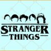 Stranger Things Characters Heads SVG, Stranger Things Characters SVG, Stranger Things Svg File
