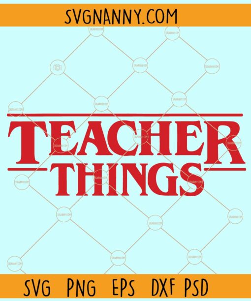 Teacher Things SVG, Dedicated Teacher svg, Reading Svg, Teacher Gift Svg