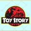 Toy Story Jurassic Park Logo Svg, Toy Story T rex PNG, Mickey Ears svg, Buzz Woody SVG