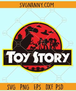 Toy Story Jurassic Park Logo Svg, Toy Story T rex PNG, Mickey Ears svg, Buzz Woody SVG