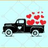 Valentine truck SVG free, Valentine SVG free, red truck SVG free, red truck Svg free