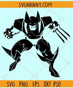 Wolverine SVG file, Wolverine Silhouette svg, Hugh Jack man svg, Wolverine SVG, Avengers svg