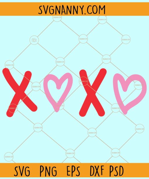 XOXO svg, Hugs and kisses svg, Valentine's Day Svg, Love Svg, Valentines Day SVG svg