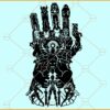 Avengers Infinity Gauntlet SVG, Thanos svg, Thanos Hand svg, Super Hero Svg, Superheroes Logo Svg
