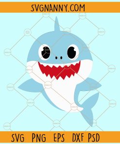 Baby shark svg, Baby shark clipart svg, Baby shark vector svg, Baby shark outline svg