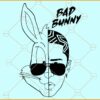 Bad Bunny Layered Svg, El Conejo Malo SVG, Bad bunny svg, Latina Svg