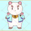 Bee and Puppycat svg, Puppycat and Bee svg, Puppycat doodle sticker svg