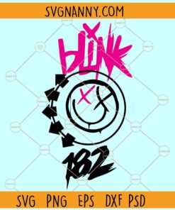 Blink 182 Music Band Svg, Blink Svg, Rock Band Svg, Blink-182 Svg