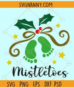 Christmas Mistletoes svg, Mistletoe SVG,  Christmas svg, Christmas svg files