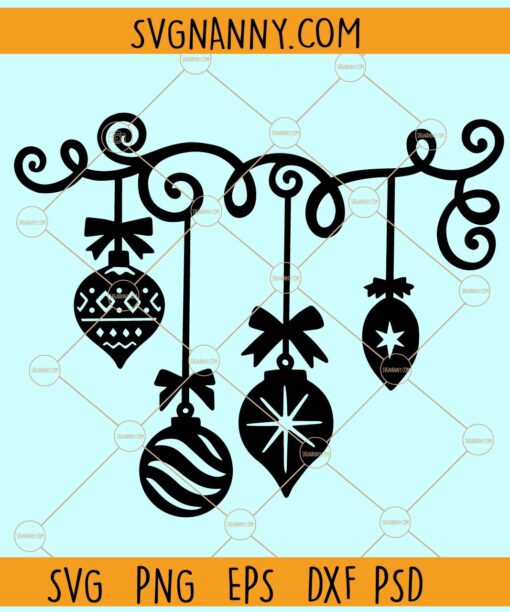 Christmas baubles svg, Christmas clipart SVG, Christmas svg, Christmas sign svg