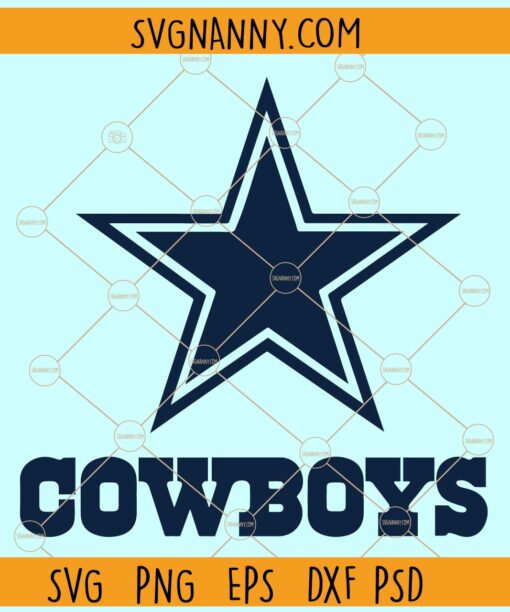 Dallas Cowboys logo SVG, Dallas Cowboys SVG, Dallas Cowboys Football SVG