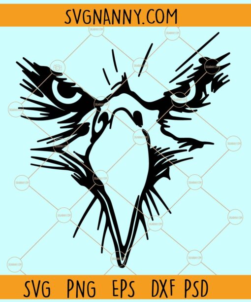 Eagle face mascot SVG, Eagles football svg, Eagles svg, Eagles svg, Sport SVG, Football svg