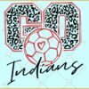 Go Indians Soccer SVG, Indians Mascot SVG, Team spirit svg, Indians svg, Indians svg file, Soccer team svg