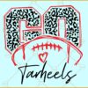Go Tarheels svg, Tarheels SVG, Tarheels Football SVG, Football SVG, Football Clipart svg