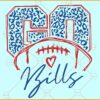 Go bills Leopard print SVG, bills Mascot SVG, Team spirit svg, bills svg, bills svg file