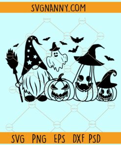 Halloween Gnome Svg, Halloween clipart svg, Gnomes Halloween svg, Halloween svg