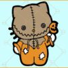 Hello Kitty Sam svg, Halloween svg, Halloween shirt svg, Halloween costume svg
