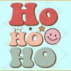 Ho Ho Ho Smiley svg, Christmas smiley svg, Christmas svg, Merry Christmas svg, Christmas sign svg