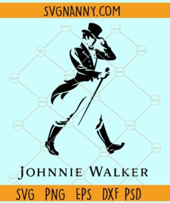 Johnnie Walker Logo SVG, Johnnie Walker Whiskey svg, Johnnie Walker Whiskey label svg