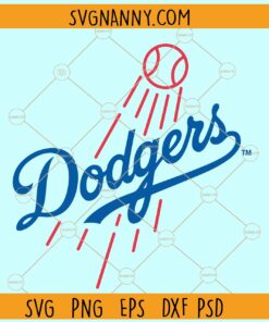 Los Angeles Dodgers svg, Los Angeles baseball logo svg, LA, Dodgers Logo badge svg