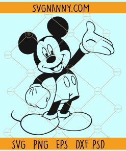 Mickey Mouse outline SVG, Mickey Mouse svg, Mouse svg, Mouse clipart svg, Disneyland svg