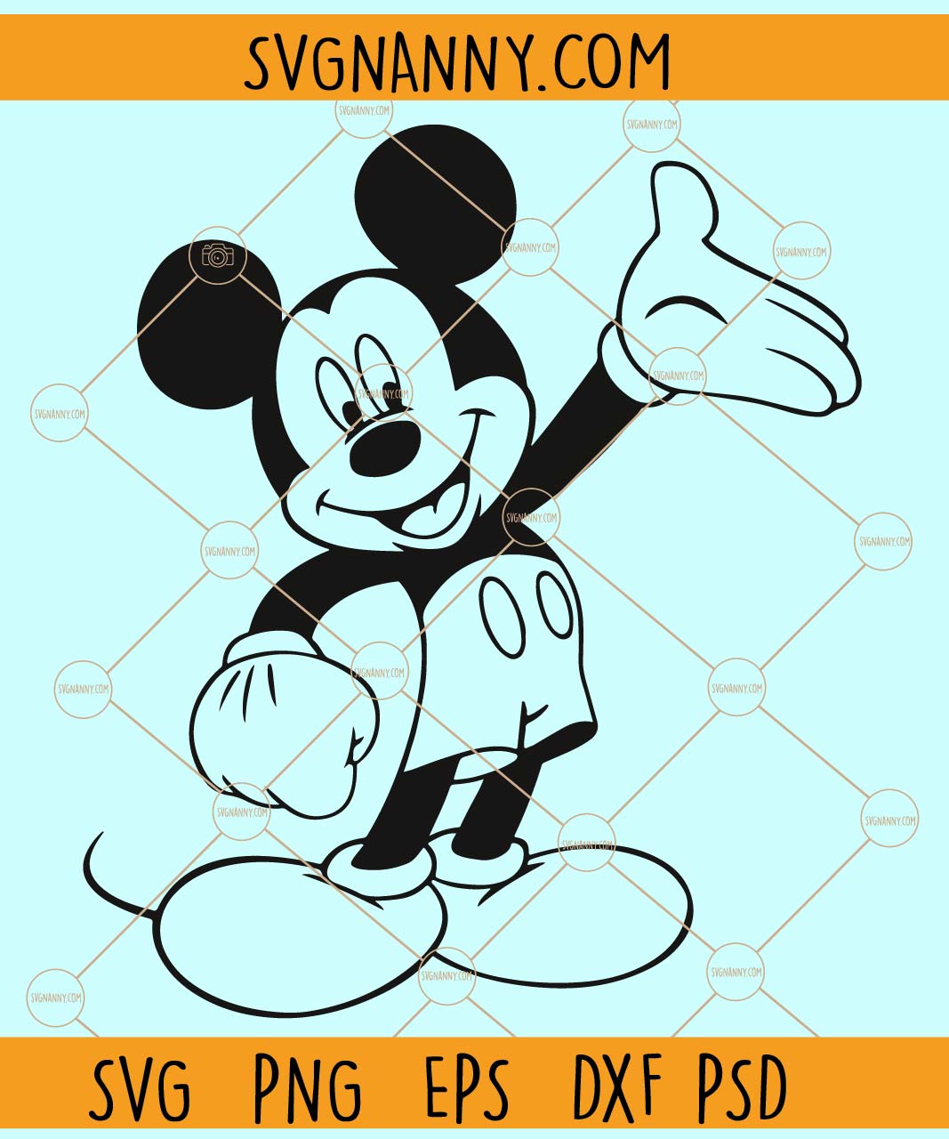 Mickey Mouse outline SVG, Mickey Mouse svg, Mouse svg, Mouse ...