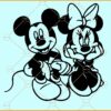 Mickey and Minni mouse svg, Disney svg, Disneyland svg, Mickey svg, Minnie svg