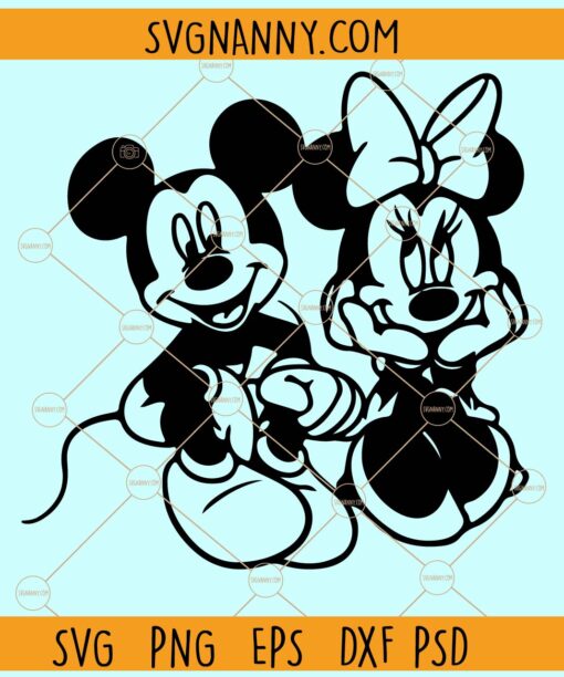 Mickey and Minni mouse svg, Disney svg, Disneyland svg, Mickey svg, Minnie svg